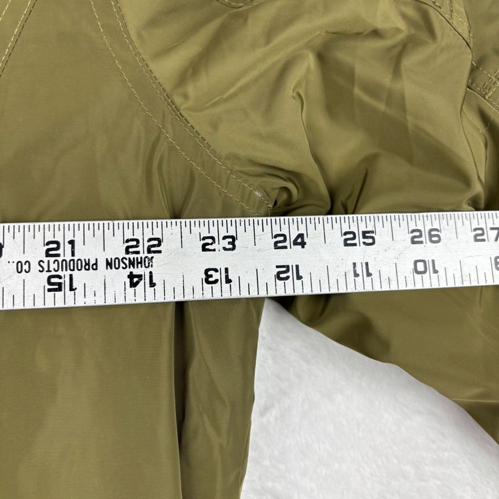 Lucky Brand Mens Olive Green Cafe Racer Moto Jacket Large Quilted Lining - Picture 8 of 9